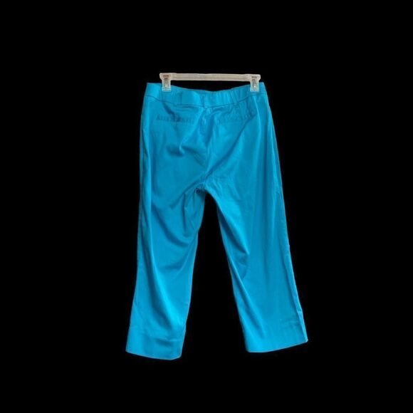 COUNTERPARTS Women’s Cropped Blue Pants Size 6 Inseam 20” - Picture 12 of 12